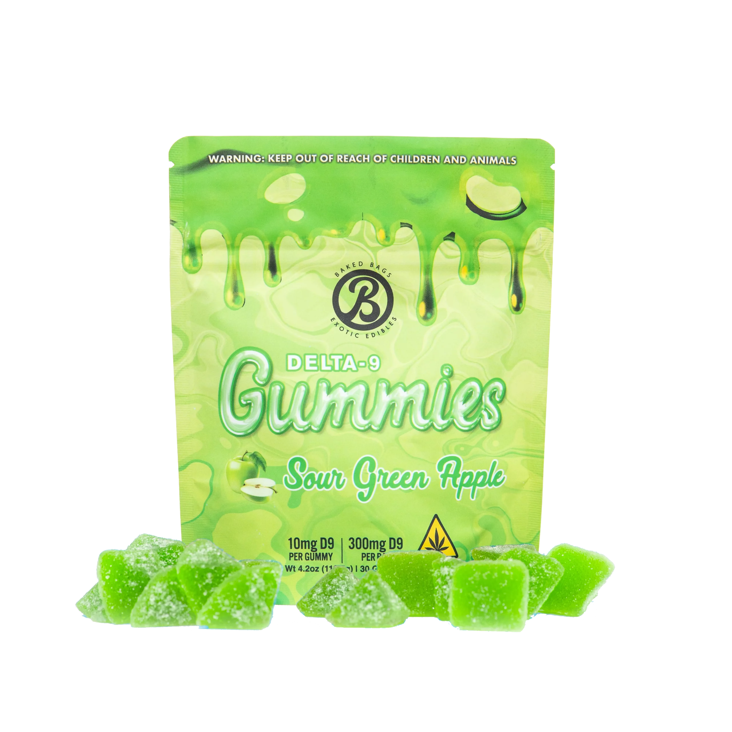 GUMMIES - SOUR GREEN APPLE - Image 3