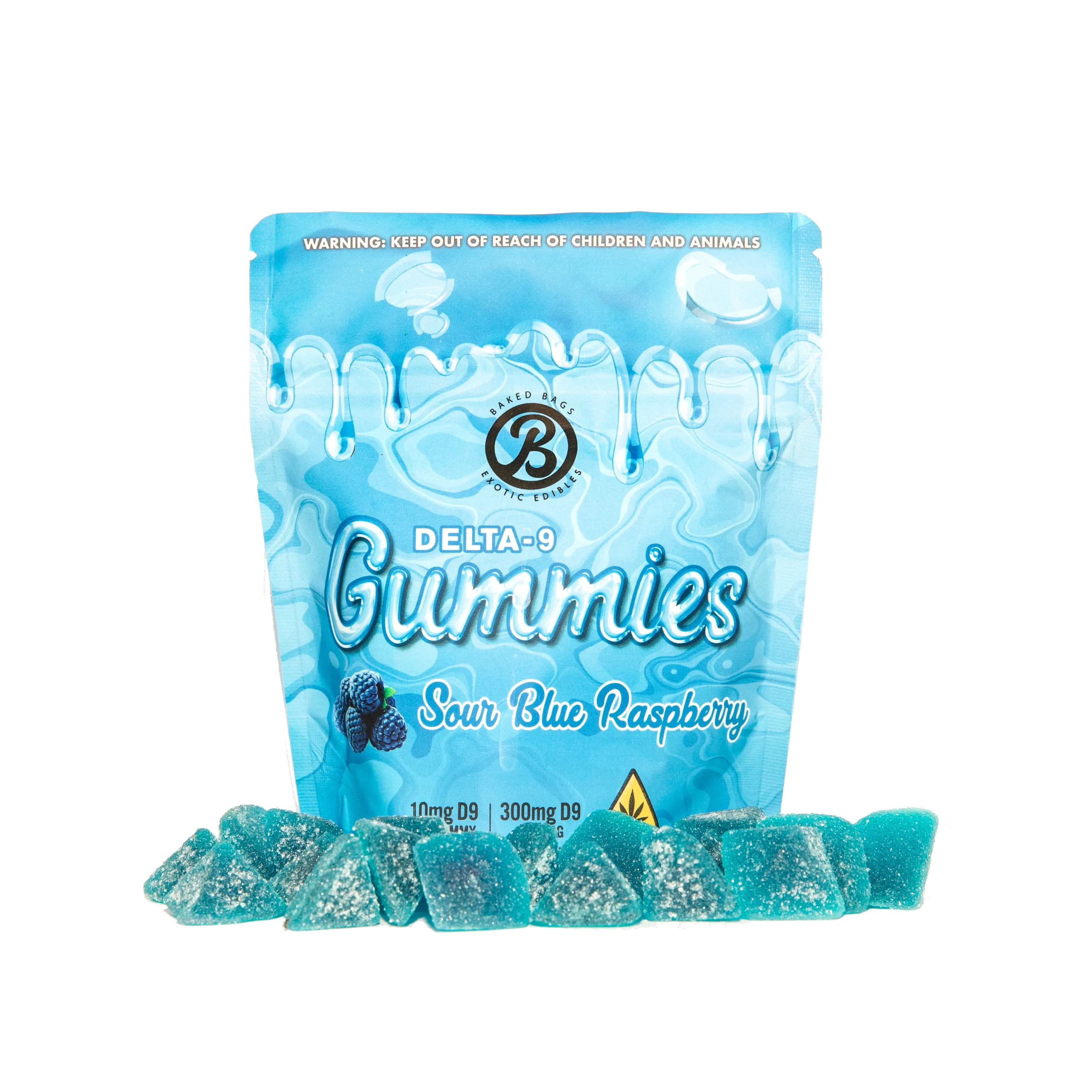 GUMMIES - SOUR BLUE RASPBERRY - Image 4